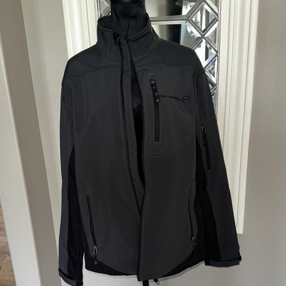 Free Country Men's Charcoal Performance Jacket